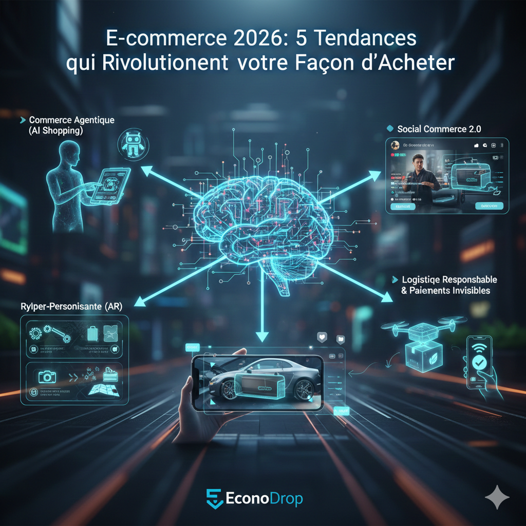 E-commerce 2026 : 5 Tendances qui Révolutionnent votre Façon d’Acheter