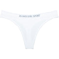 Women's Seamless Fitness Alphabet Panties Thong