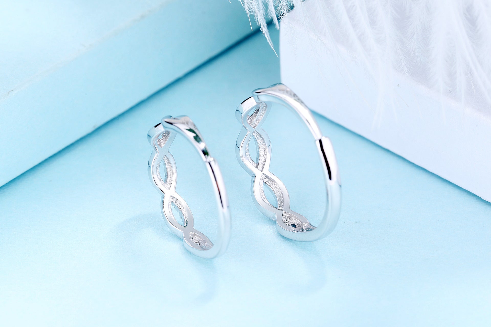 Sansheng III 925 Sterling Silver Couple Ring Japan And South Korea Simple Trend Of Men And Women On The Ring Valentines Day Gift For Girlfriend