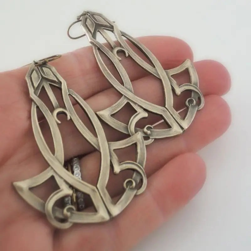 Womens Retro-Style Fashionable Creative Earrings