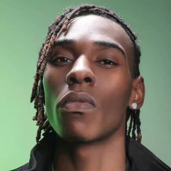 1 Pair Hip Hop Wedding  Zircon Stud Earrings,Sparkling,Unisex,Daily Accessories And Women's Jewelry