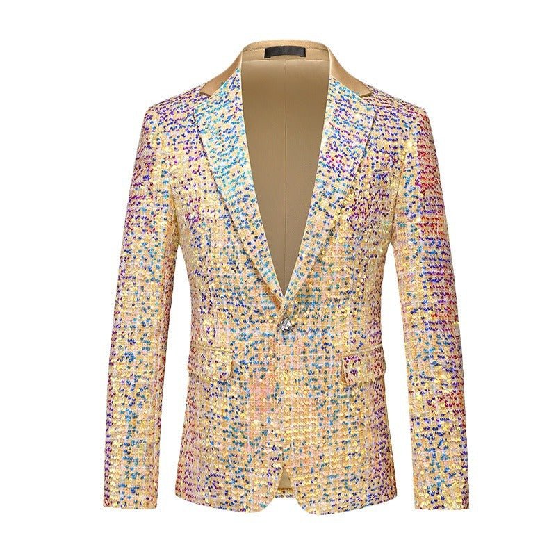 Performance Sequin Business Casual Suit