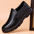 Men's Genuine Leather Lace-up Business Casual Shoes