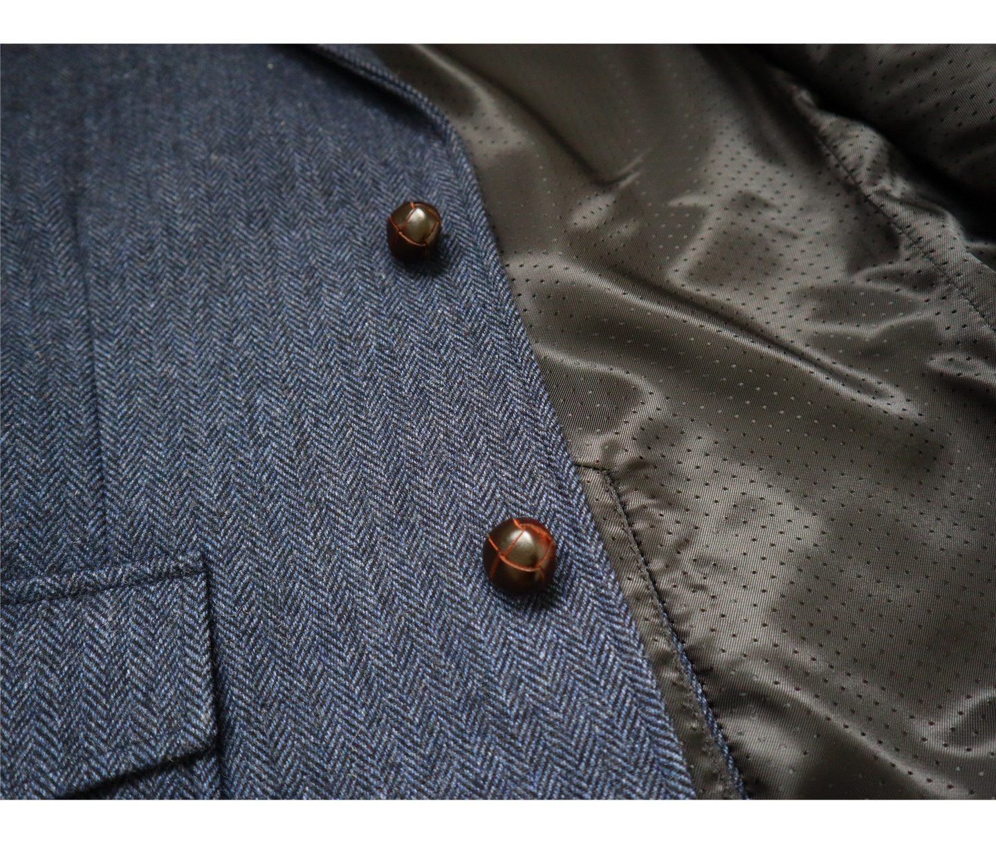 Winter Men's Retro Tweed Wool Workwear Blazer