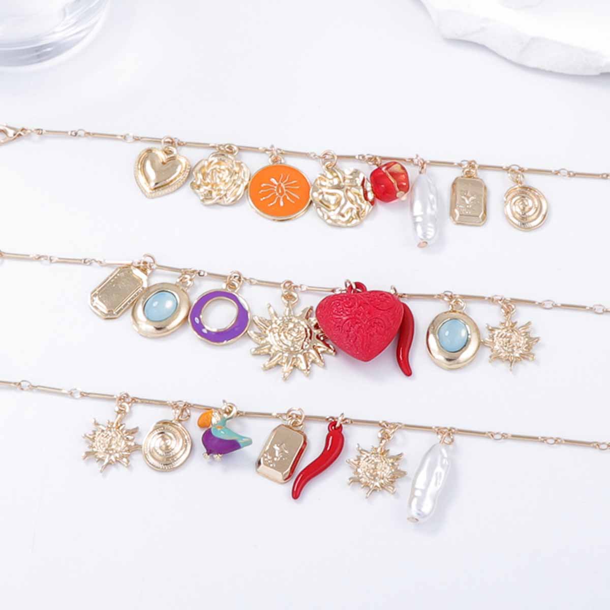 Lightweight Luxury High End Designer Multi Layer Alloy Bracelet For Women