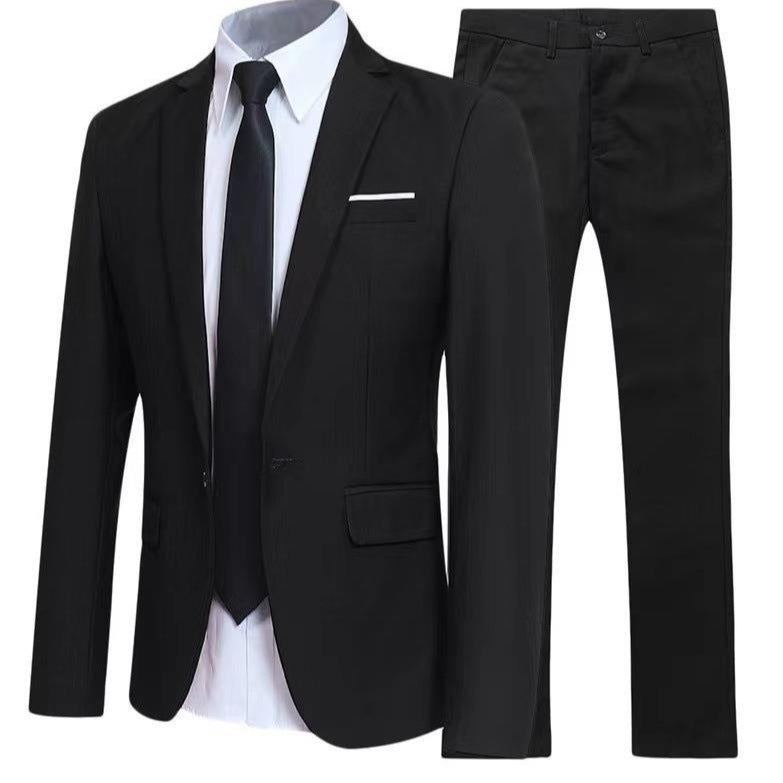 Light Business Men's Business Casual Suit