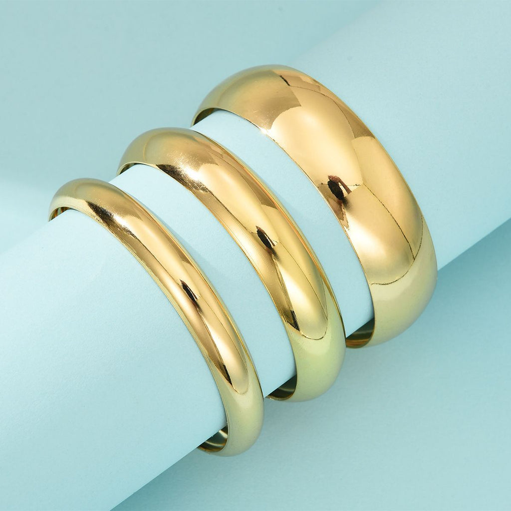 Women's Niche-style Geometric Bracelet Three-piece Set