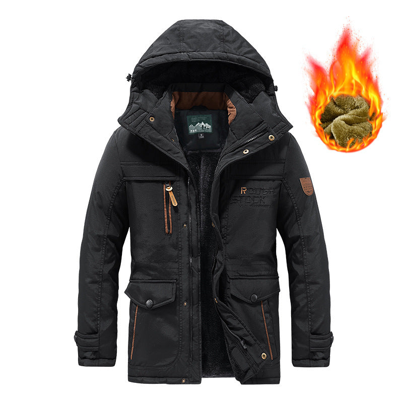 New Autumnwinter Mens Insulated Tactical Jacket