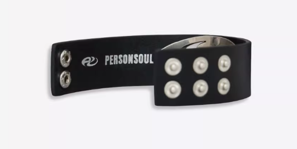 Soul Human Meta Symbol Hollowed Out Leather Bracelet