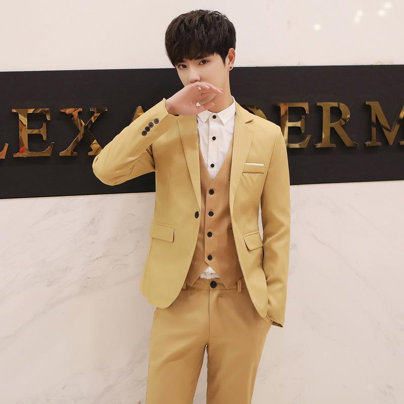 Light Business Men's Business Casual Suit