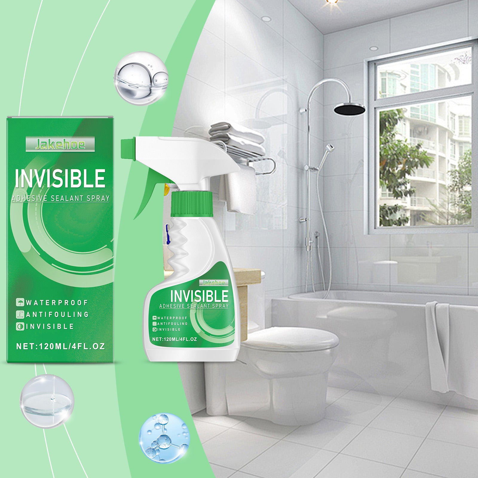 Household Multi-purpose Invisible Sealing Glue Waterproof Adhesive Spray Glue