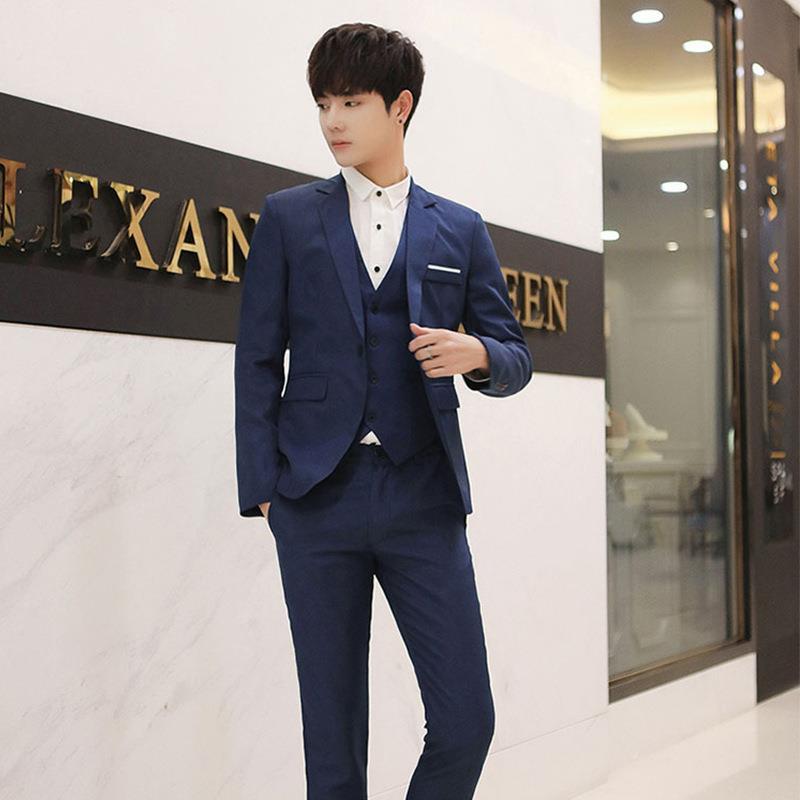 Light Business Men's Business Casual Suit