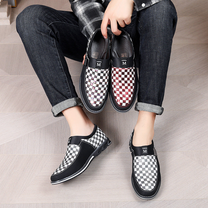 Large Size New British Style Business Casual Leather Men's Shoes