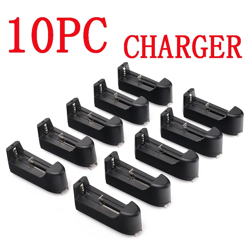 10 X US Smart Batteries Charger Li-ion Battery Charger For Rechargeable Battery US Plug