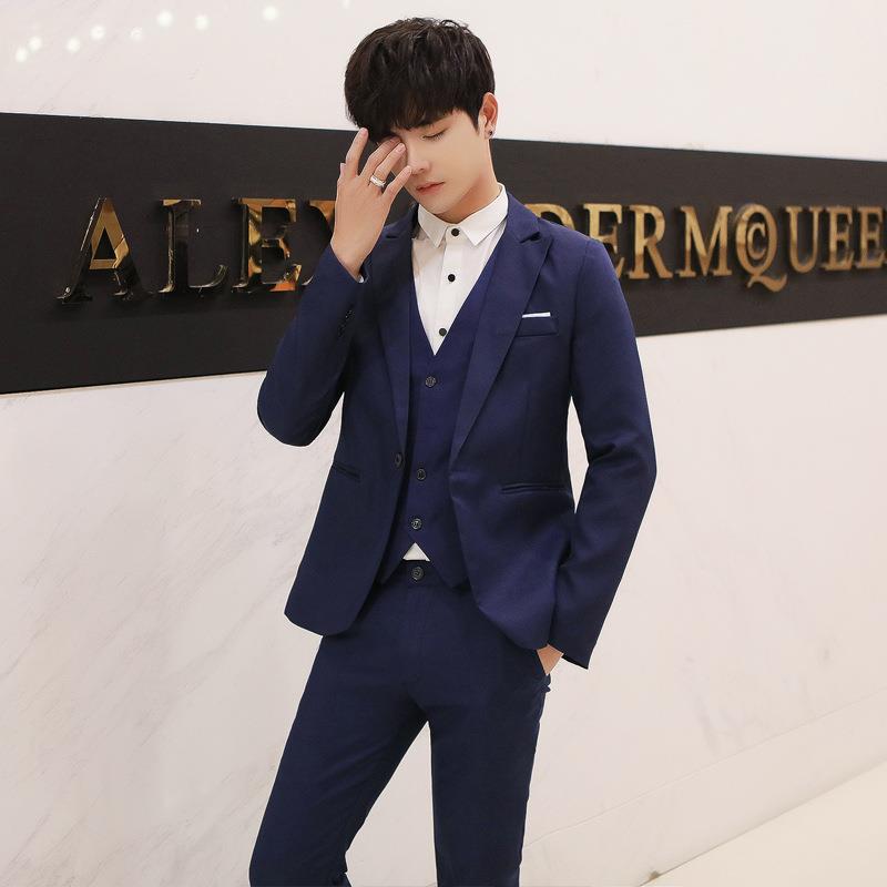 Light Business Men's Business Casual Suit