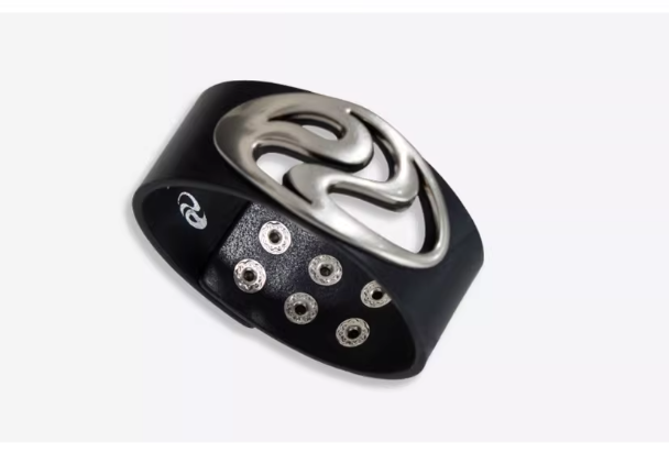 Soul Human Meta Symbol Hollowed Out Leather Bracelet