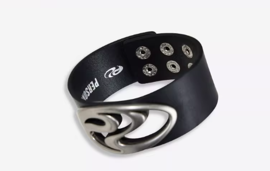 Soul Human Meta Symbol Hollowed Out Leather Bracelet