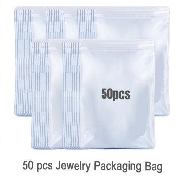 Jewelry Ziplock Bag Thickened Plastic PVC Transparent Sealed Bag