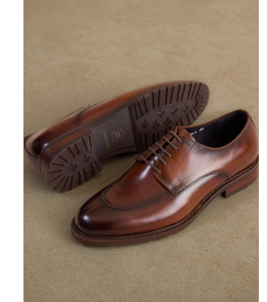 Plus Size Leather Fashion Men's Business Formal Wear Shoes Trend