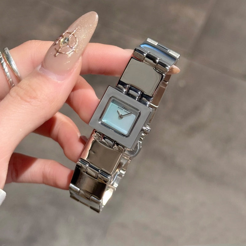 Small Square Watch Light Luxury Niche Fashionable Minimalis For Women