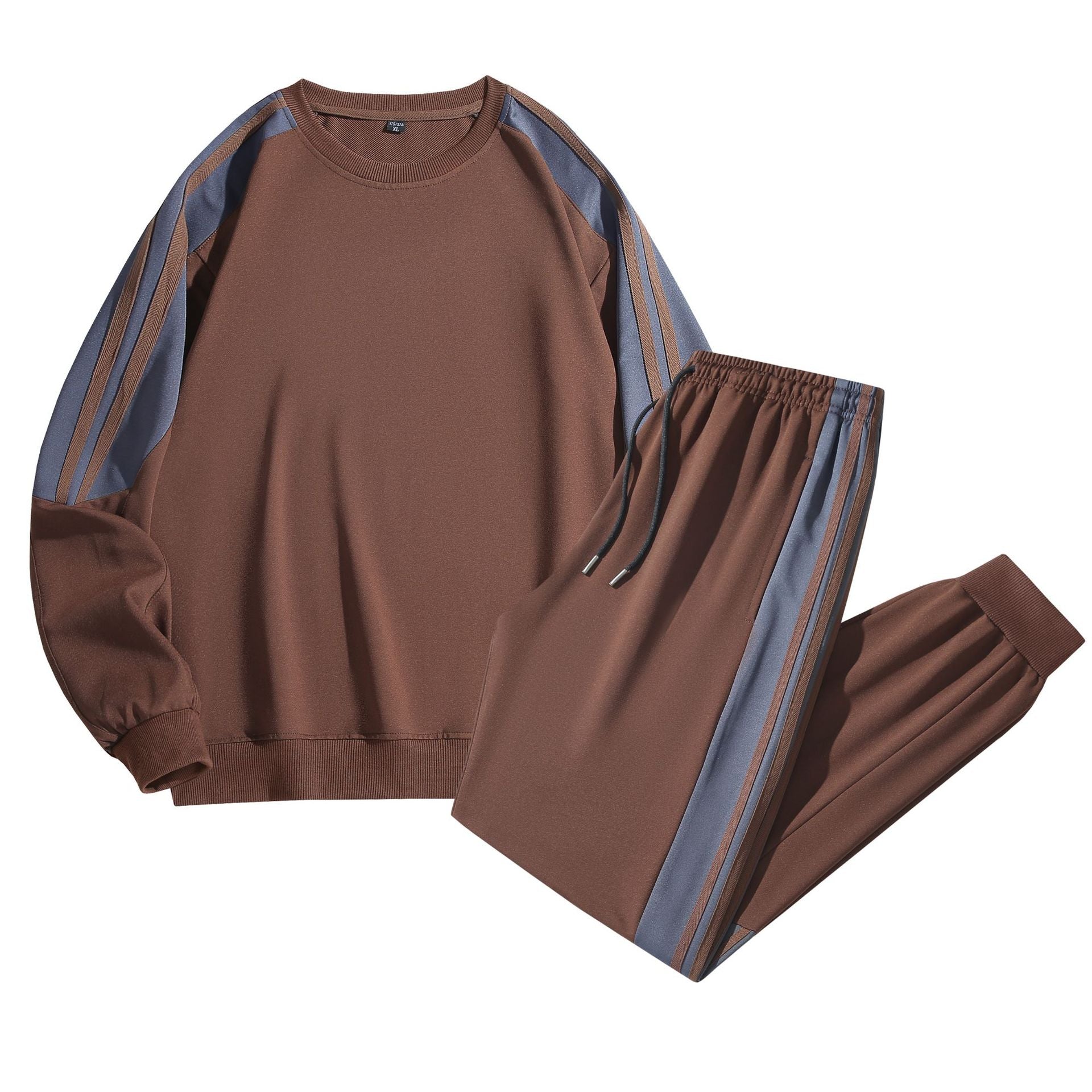 Men's Fashion Casual Round Neck Suit