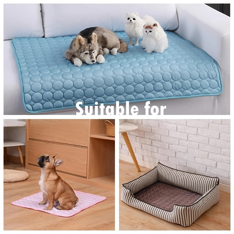 Dog Cooling Mat Summer Pets Cold Bed Extra Large For Small Big Dogs Pet Accessories Cat Durable Blanket Sofa Cat Ice Pad Blanket Pet Products