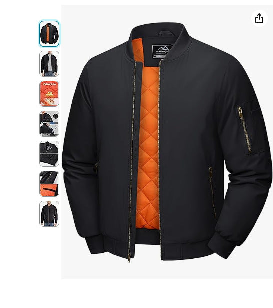Plus-size Mens Casual Stylish And Trendy Jacket