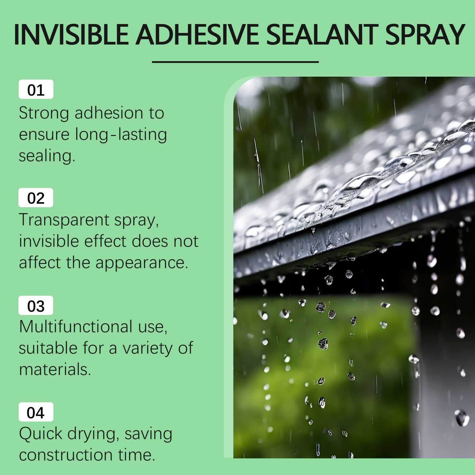 Household Multi-purpose Invisible Sealing Glue Waterproof Adhesive Spray Glue