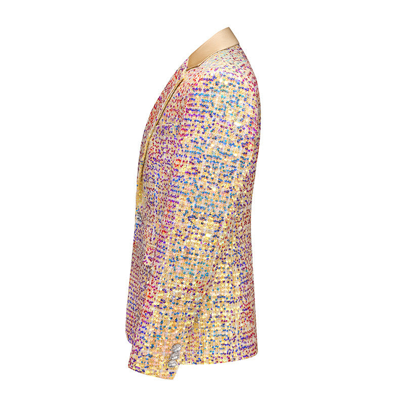 Performance Sequin Business Casual Suit