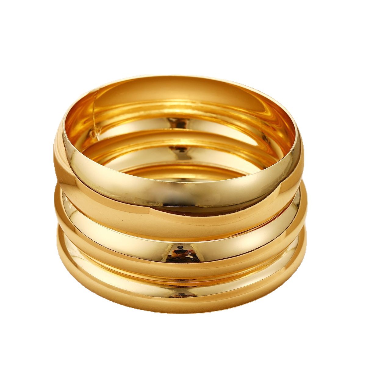 Women's Niche-style Geometric Bracelet Three-piece Set