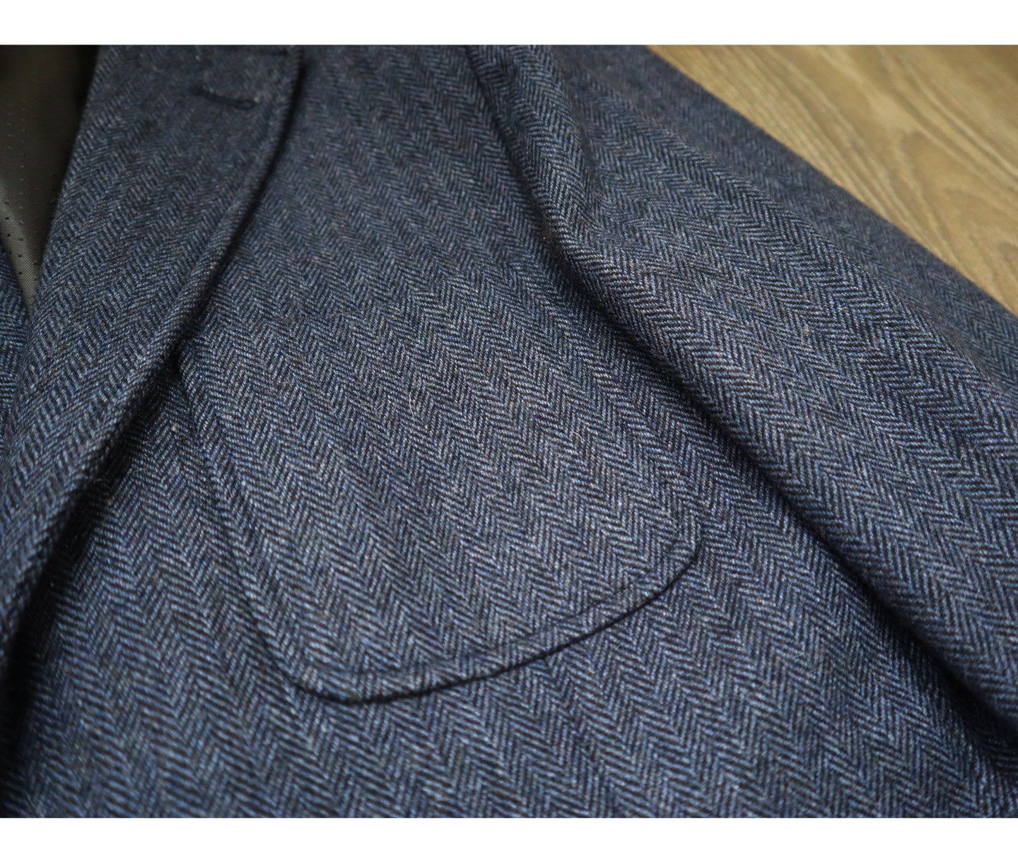 Winter Men's Retro Tweed Wool Workwear Blazer