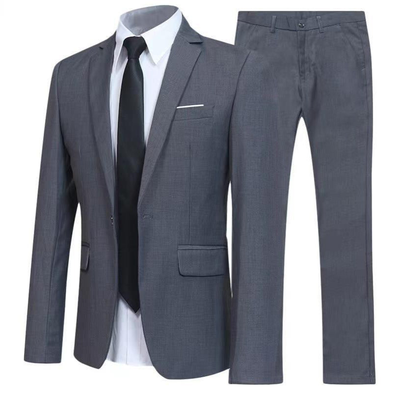 Light Business Men's Business Casual Suit