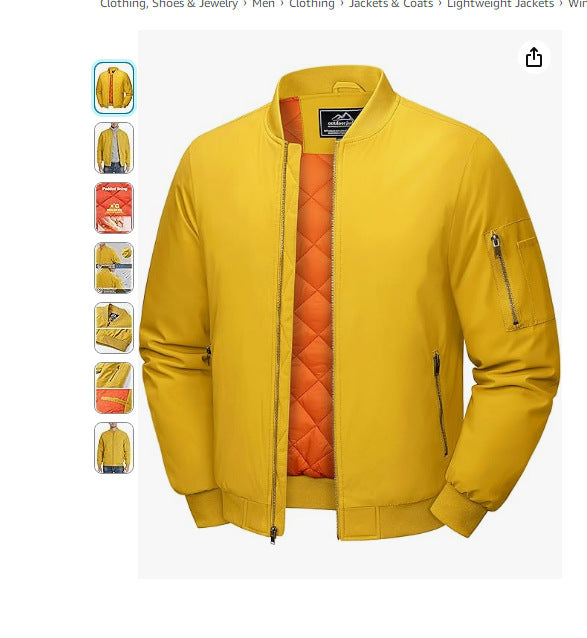 Plus-size Mens Casual Stylish And Trendy Jacket