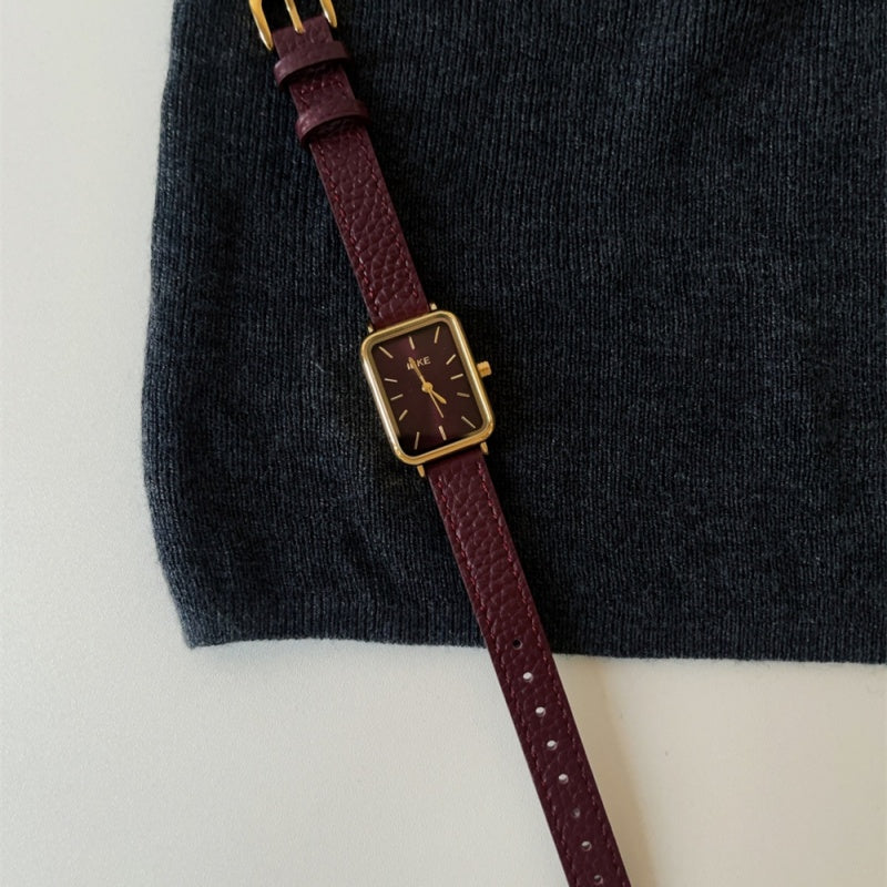 Best-selling Ankla Red New Year Watch For Women Vintage Style