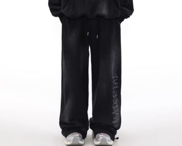 American Vintage Distressed Graffiti Hoodie