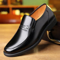 Spring Men's Leather Shoes  Plus-size