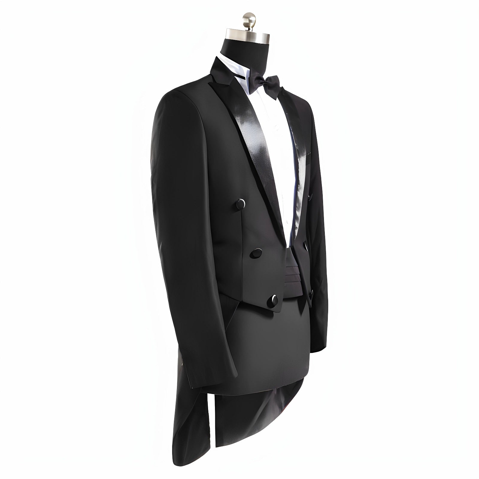Tuxedo Suit Set For Male Host Performance Dress