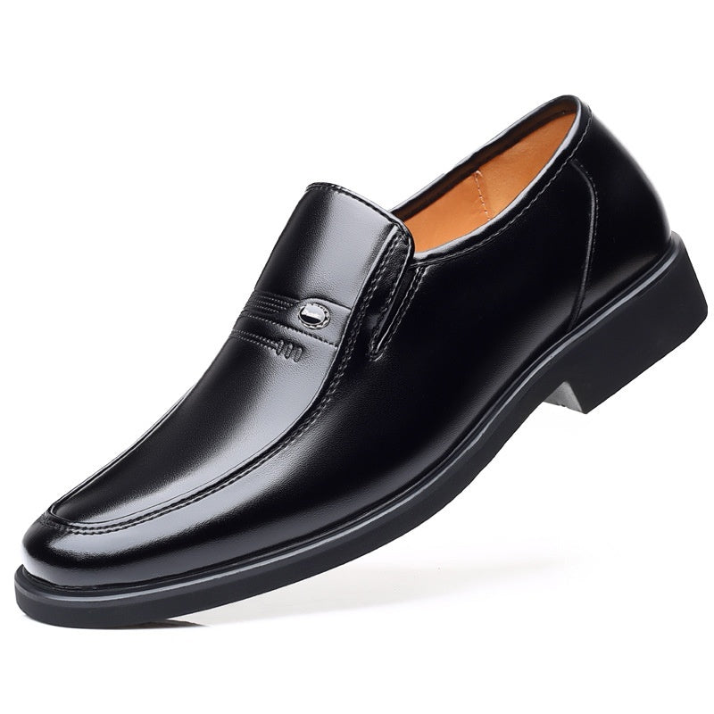 Spring Men's Leather Shoes  Plus-size