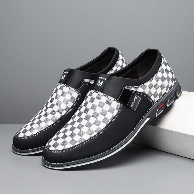 Large Size New British Style Business Casual Leather Men's Shoes