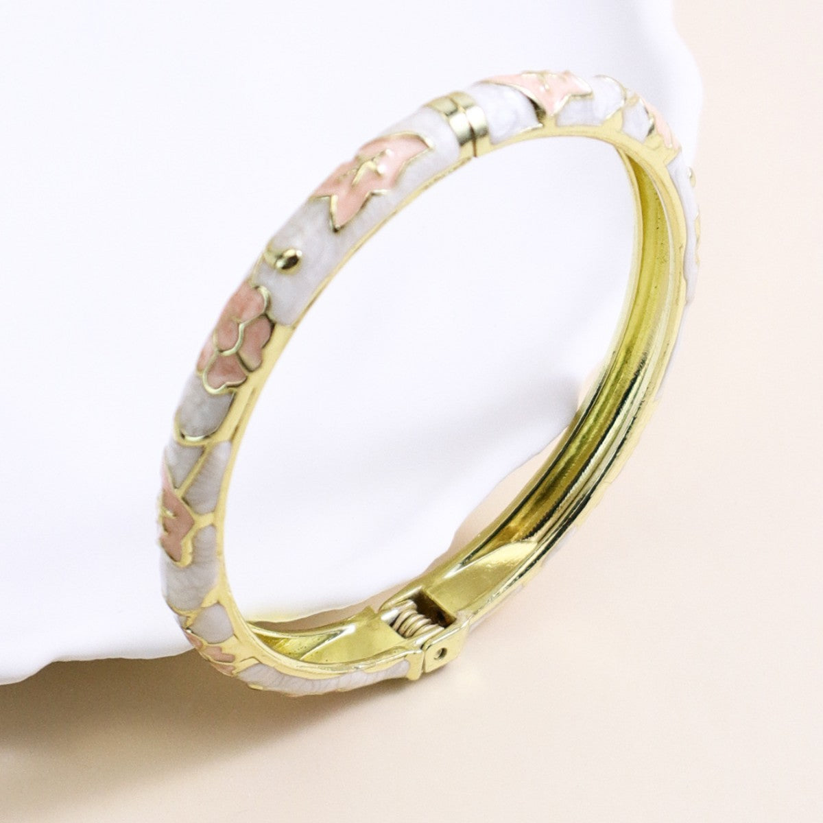 Enamel Floral Bracelet For Women