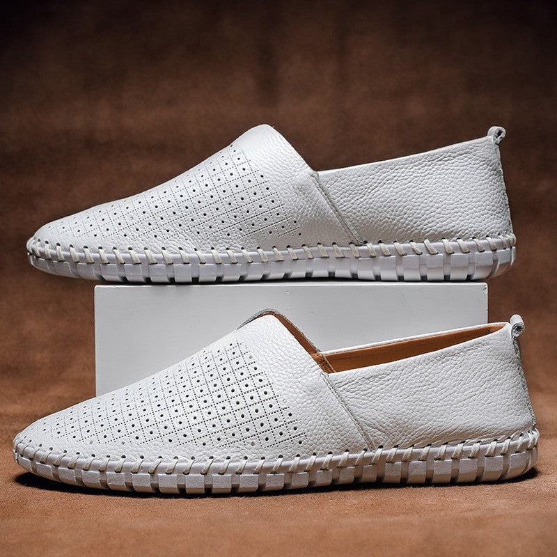 Men's Casual Trendy Slip-on Low-top Breathable Driving Shoes